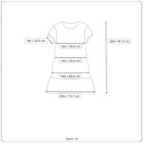 Blue Rain Women's Royal Blue Short Sleeve Blouson Dress With Embroidery Sz S