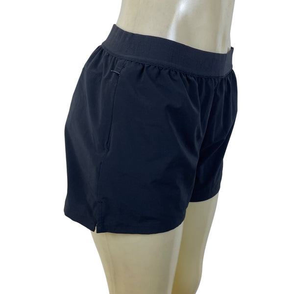 The North Face Women's Black Outdoor Athletic Shorts Stretchy Waistband Size M