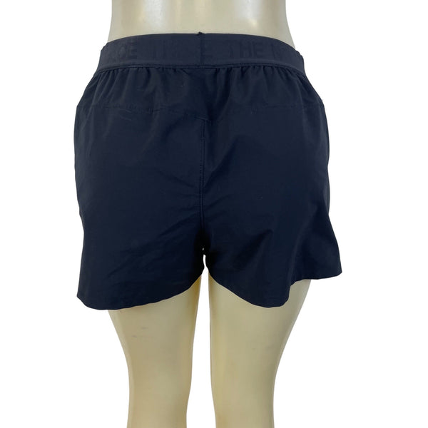 The North Face Women's Black Outdoor Athletic Shorts Stretchy Waistband Size M