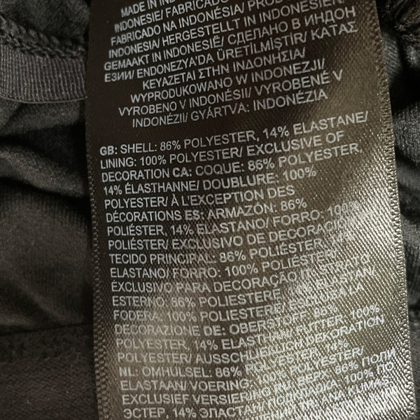 The North Face Women's Black Outdoor Athletic Shorts Stretchy Waistband Size M