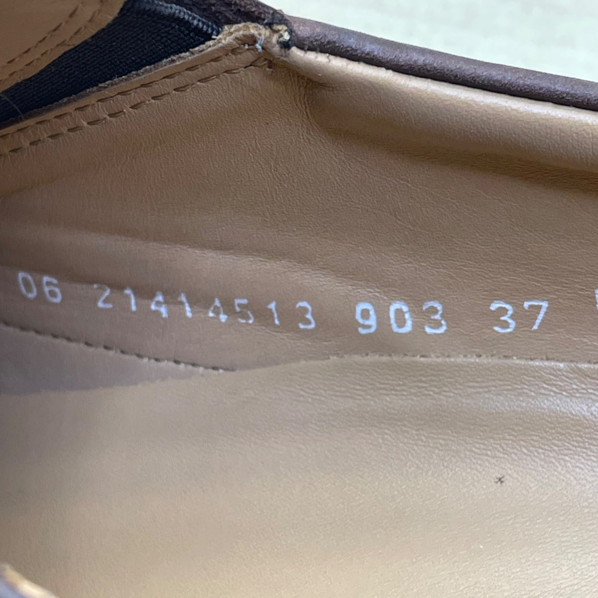 Mephisto Men’s Brown Leather Slip On Shock Absorber Air Jet Dress Shoes Size 11