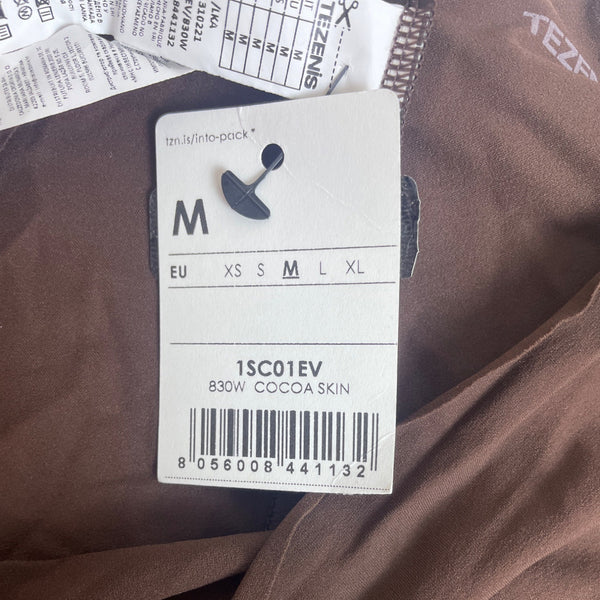 Tezenis Womens High-Waist Briefs Cocoa Brown Underwear Size M- NEW