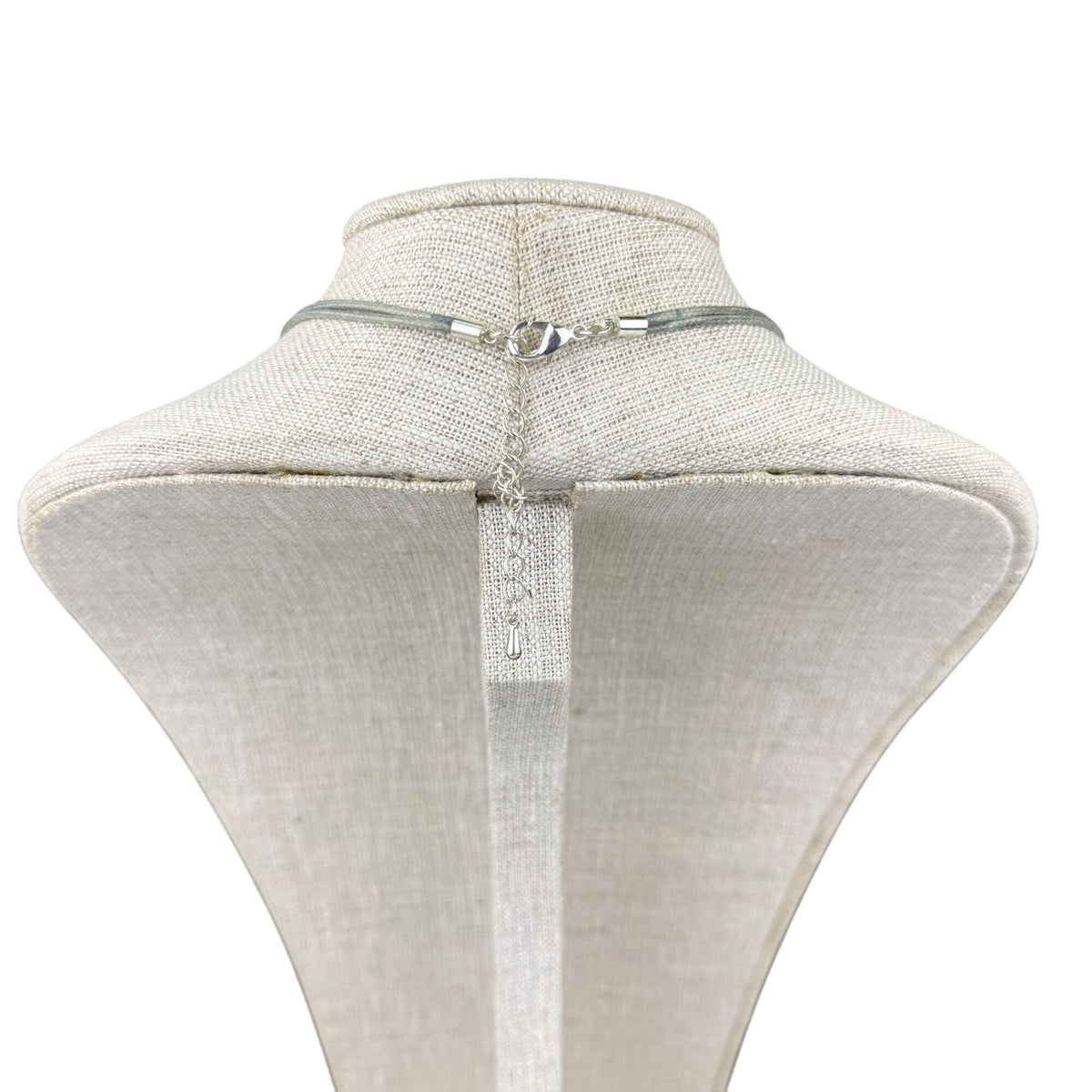 Silver Tone Long Chain Necklace Fish Pendant Adjustable Clasp Unique Design