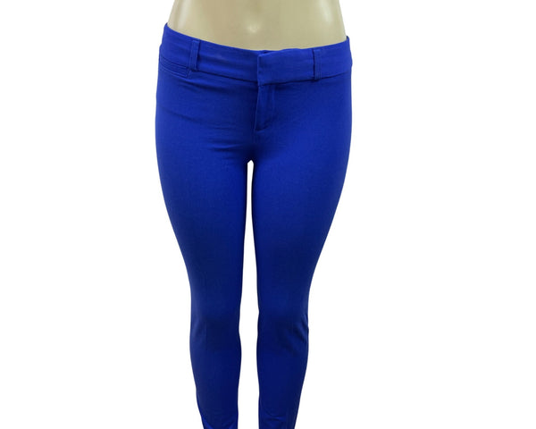 Banana Republic Womens Blue Sloan Stretch Slim Fit Skinny Pants Sz 0