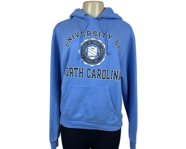 Champion University of North Carolina Blue Pullover Hoodie Sz M