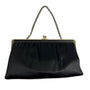 Vintage Andé Women's Cute Black & Gold Evening Party Clutch Sz S