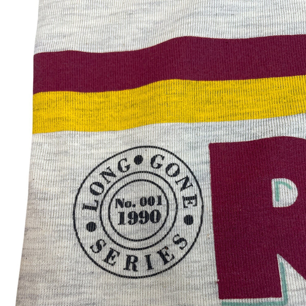 Vintage Long Gone Series Washington Redskins Gray Graphic Tee Shirt Sz L - New