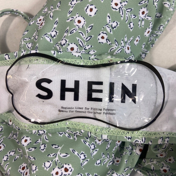 Shein Women's Green Swimsuit Bikini Set Sz S - NWT