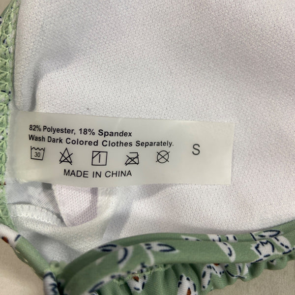 Shein Women's Green Swimsuit Bikini Set Sz S - NWT