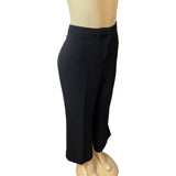 Tahari Women's Black High Rise Capri Cropped Pants Sz 16P - NWT