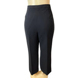 Tahari Women's Black High Rise Capri Cropped Pants Sz 16P - NWT