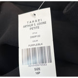 Tahari Women's Black High Rise Capri Cropped Pants Sz 16P - NWT