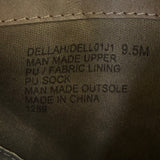 Madden Girl Taupe Lace-Up & Side Zipper With Buckle Detail Dellah Boots Sz 9.5M