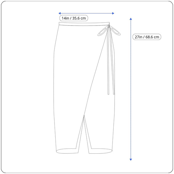 Marisa Christina Women’s Black Rayon & Nylon Midi Skirt Pull-On Size M