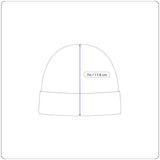 Canada Weather Gear Knit Beanie Hat With Fleece Lining & Logo Patch