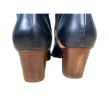 Schuler & Sons Philadelphia Women's Black High Leather Boots Size 8 - EUC