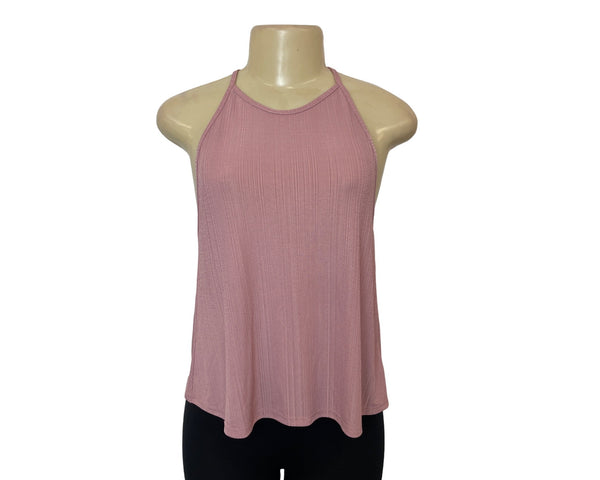 Intimately Free People Women's Pink Stretchable Haltered Shirt Sz XS - NWT