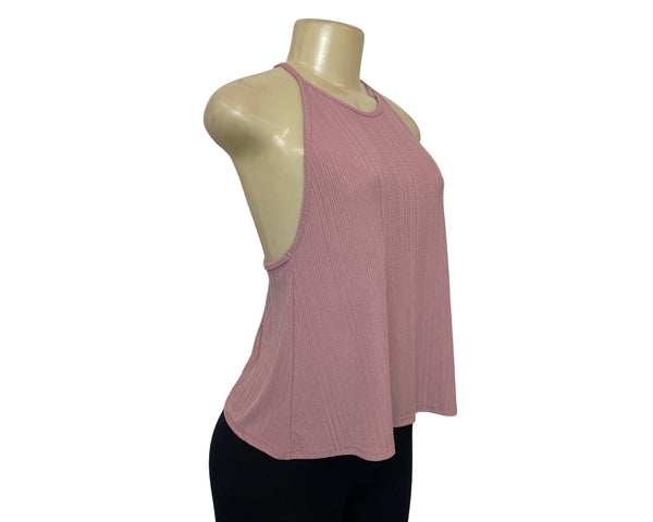 Intimately Free People Women's Pink Stretchable Haltered Shirt Sz XS - NWT