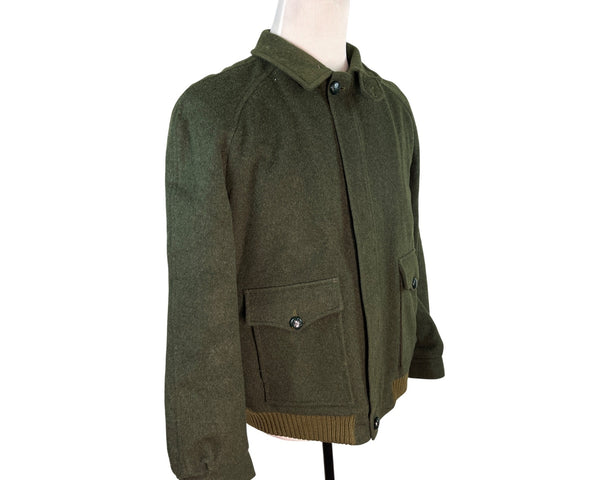Orvis Mens Olive Green Jacket With Front Pockets Size 42