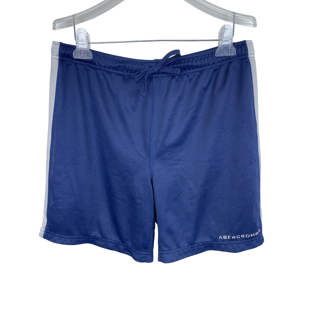 Abercrombie & Fitch Mens Gym Issue Shorts Medium Blue Polyester
