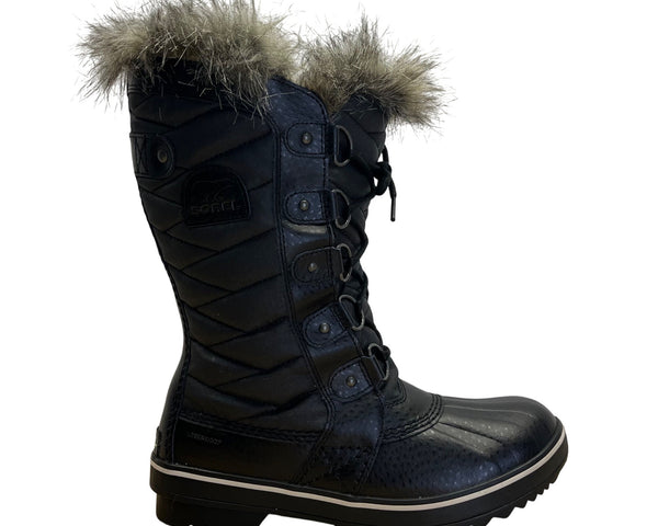 Sorel Tofino II WP Women’s Black Stone Insulated Waterproof Winter Boots Sz 8