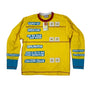 Anukul Youth Boy's Yellow Camp 05 Long Sleeve Shirt Sz 32Y
