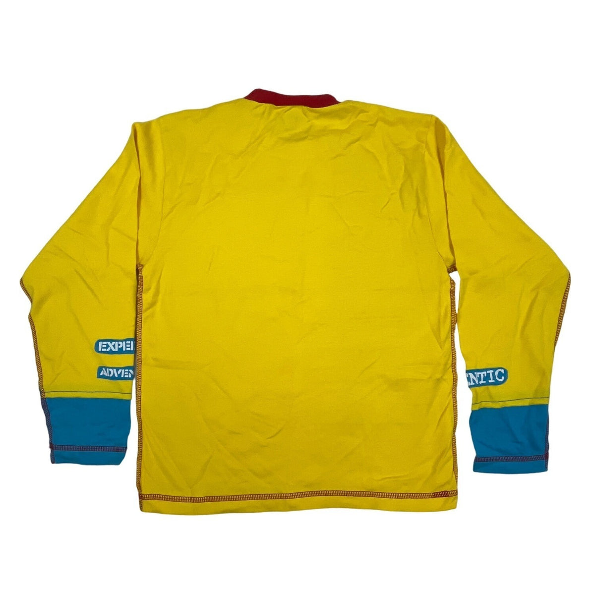 Anukul Youth Boy's Yellow Camp 05 Long Sleeve Shirt Sz 32Y
