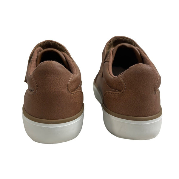 1901 Boys Lace Up Leather Look Sneakers Sz 10M - NWOB