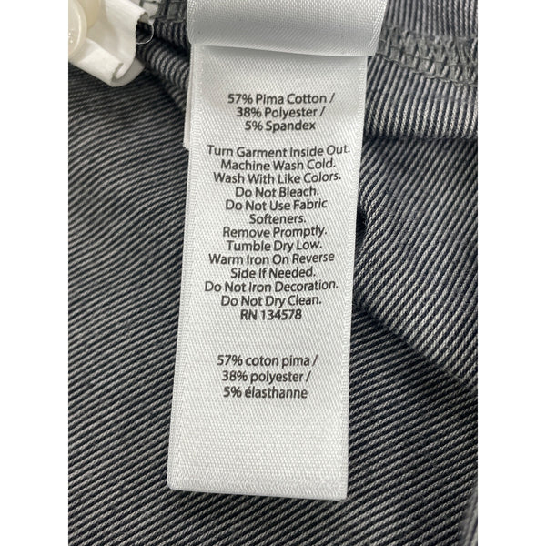 Vineyard Vines Mens Heather Gray Long Sleeve Polo Shirt Size 2XL