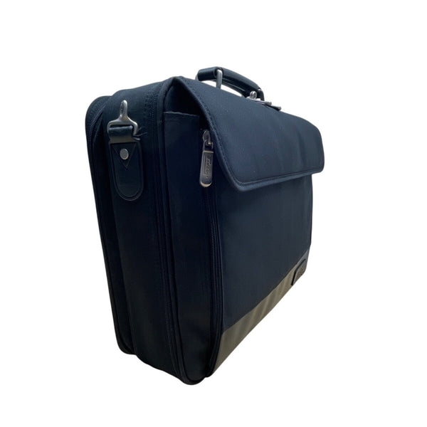 Targus Men’s Black Shoulder Strap & Handle Business Laptop Pocket Messenger Bag