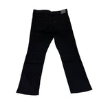 Levis Men’s 314 Shaping Straight Jeans Black High Rise Stretch Denim Size 34W/30L - New