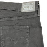 Levis Men’s 314 Shaping Straight Jeans Black High Rise Stretch Denim Size 34W/30L - New
