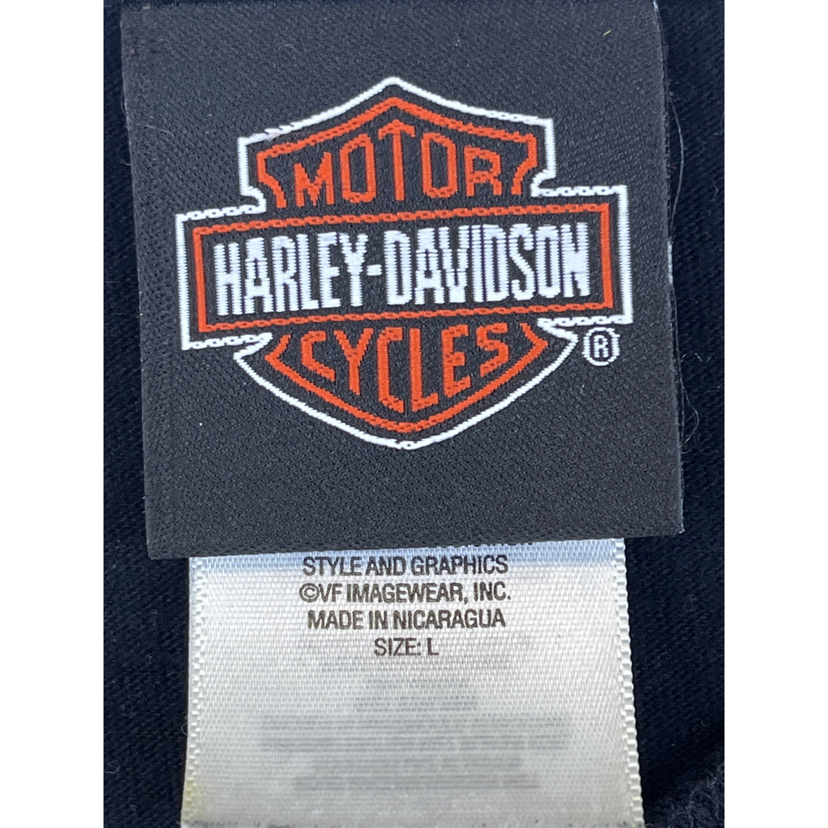 Harley-Davidson Mens Black Cotton Camouflage Pocket T-Shirt Barnett El Paso Texas L
