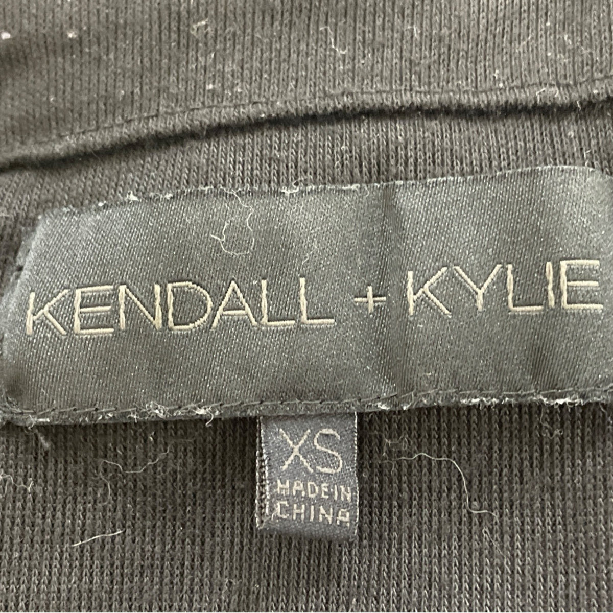 Kendall + Kylie Womens Black Perforated Pencil Skirt Size XS