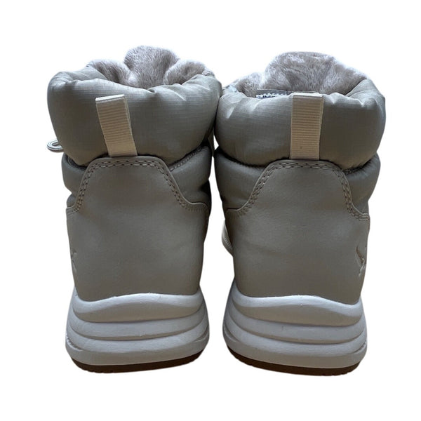 Eddie Bauer Womens Tan Faux Fur-Lined Balasana Winter Boots Size 8 - New