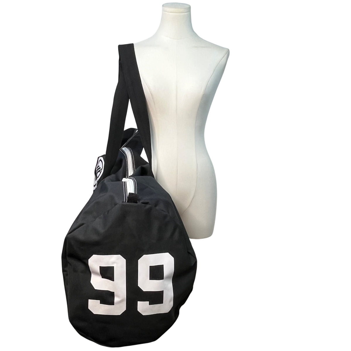 Maverik Lacrosse Black Monster Gear Heavy Duty Reinforced Handles Duffle Bag