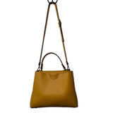 Urban Expressions Women's Mustard Yellow Crossbody Satchel Sz M