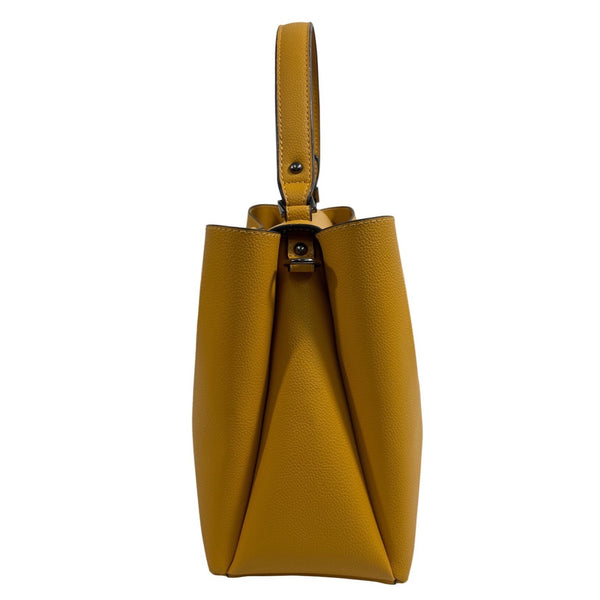 Urban Expressions Women's Mustard Yellow Crossbody Satchel Sz M