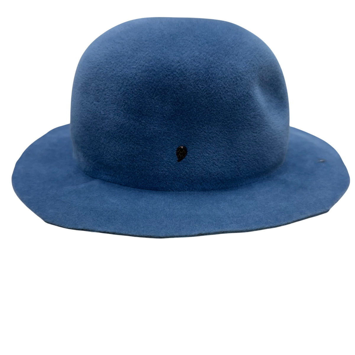 Helen kaminski Blue Unisex Wool Felt Wide-Brim Hat Classic Minimalist Design Vintage