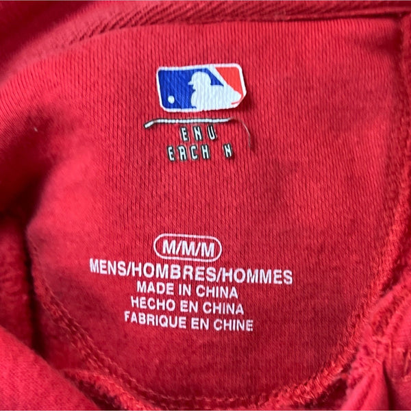 Washington Nationals Men's Red 2019 World Series Champions Pullover Hoodie Sz M