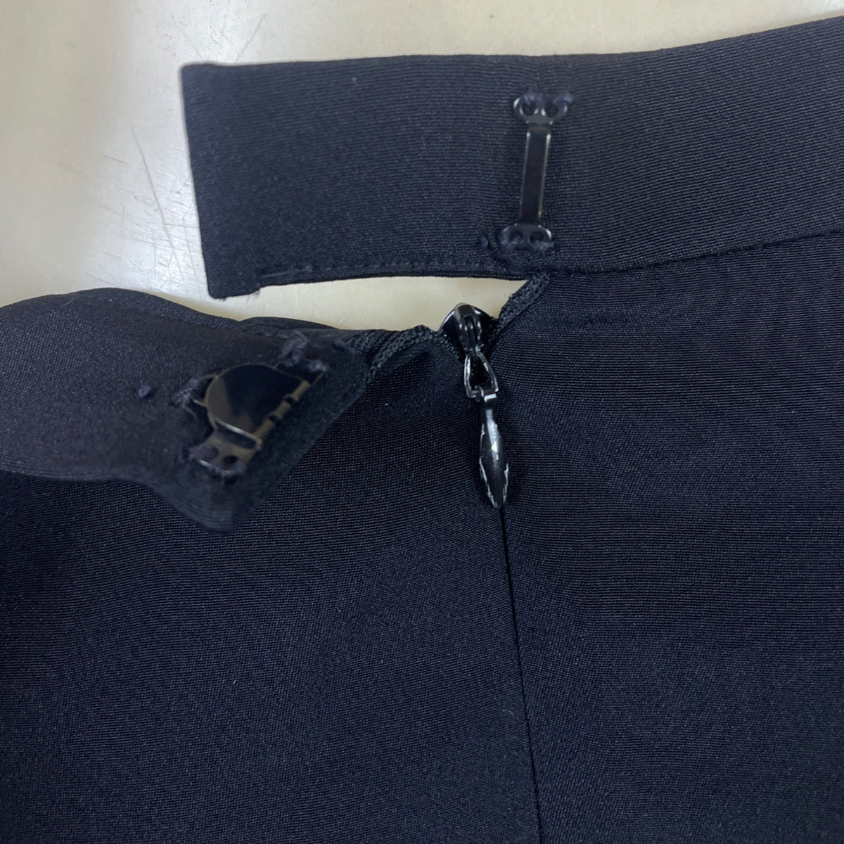 Black Women’s Pleated Button-Down Blazer & Skirt Suit Set Office Wear Sz S