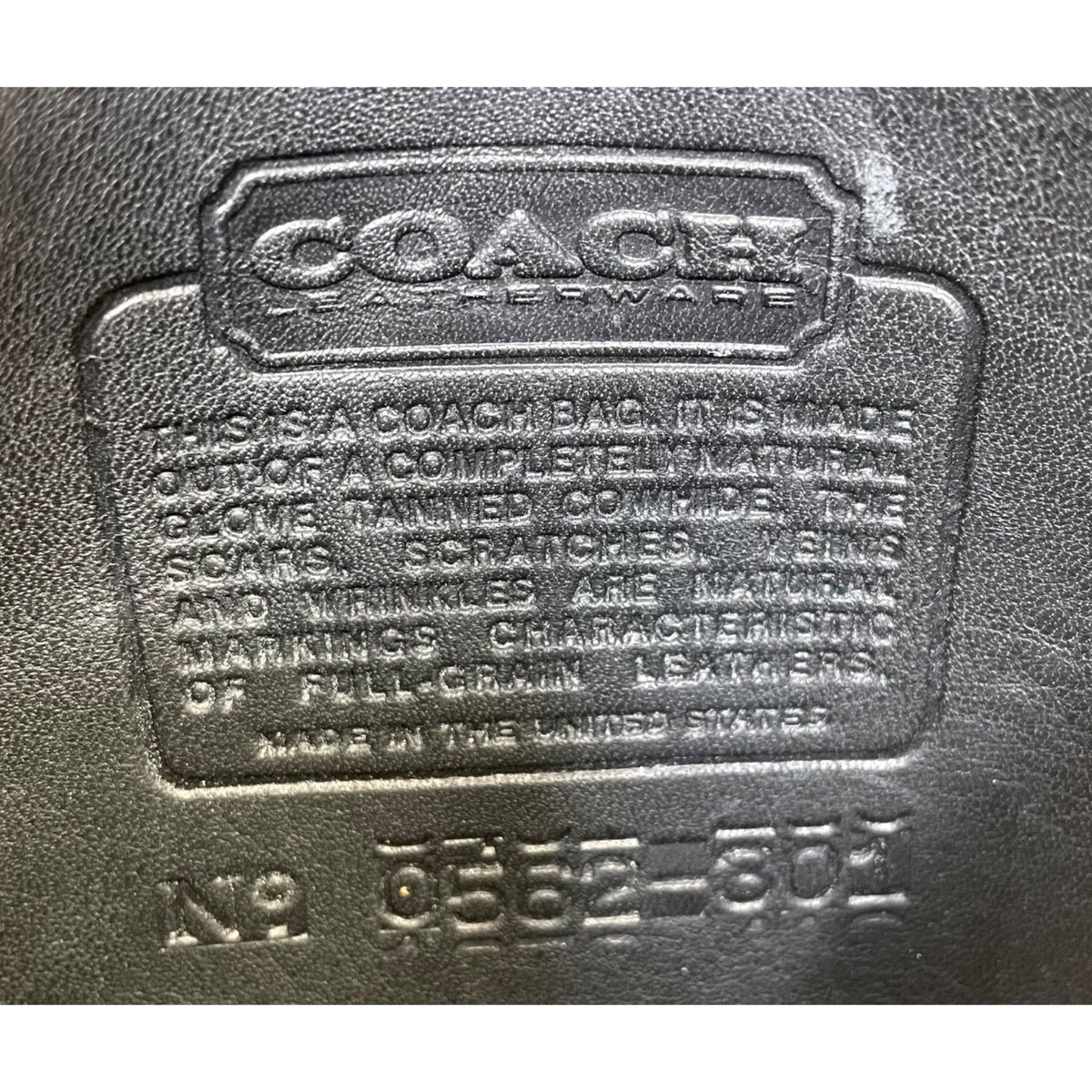 Coach Women’s Black Leather Compact Design Adjustable Strap Crossbody Bag