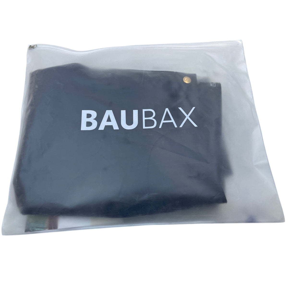 Baubax Womens Black Stretch Straight-Leg Pants With Back Pockets Sz 16/30 - New