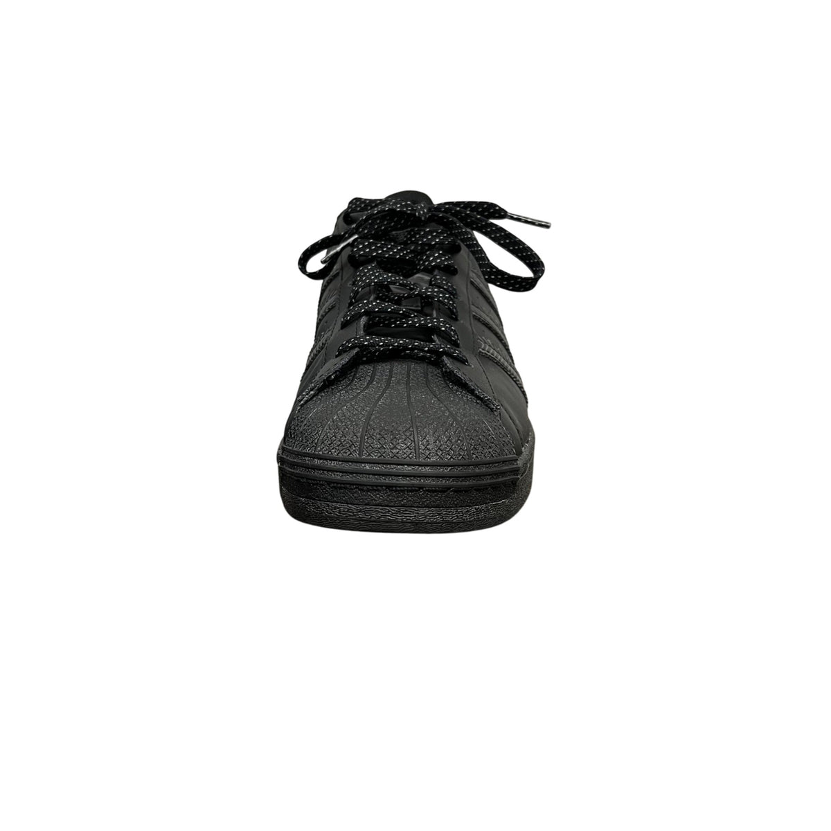 Adidas Mens Black Synthetic Superstar Casual Sneakers Size 12 US