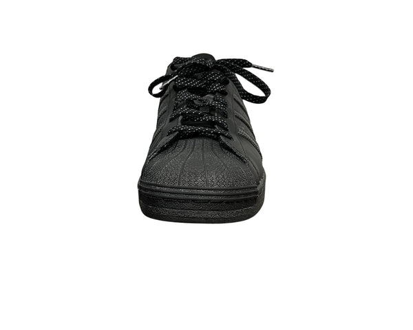 Adidas Mens Black Synthetic Superstar Casual Sneakers Size 12 US