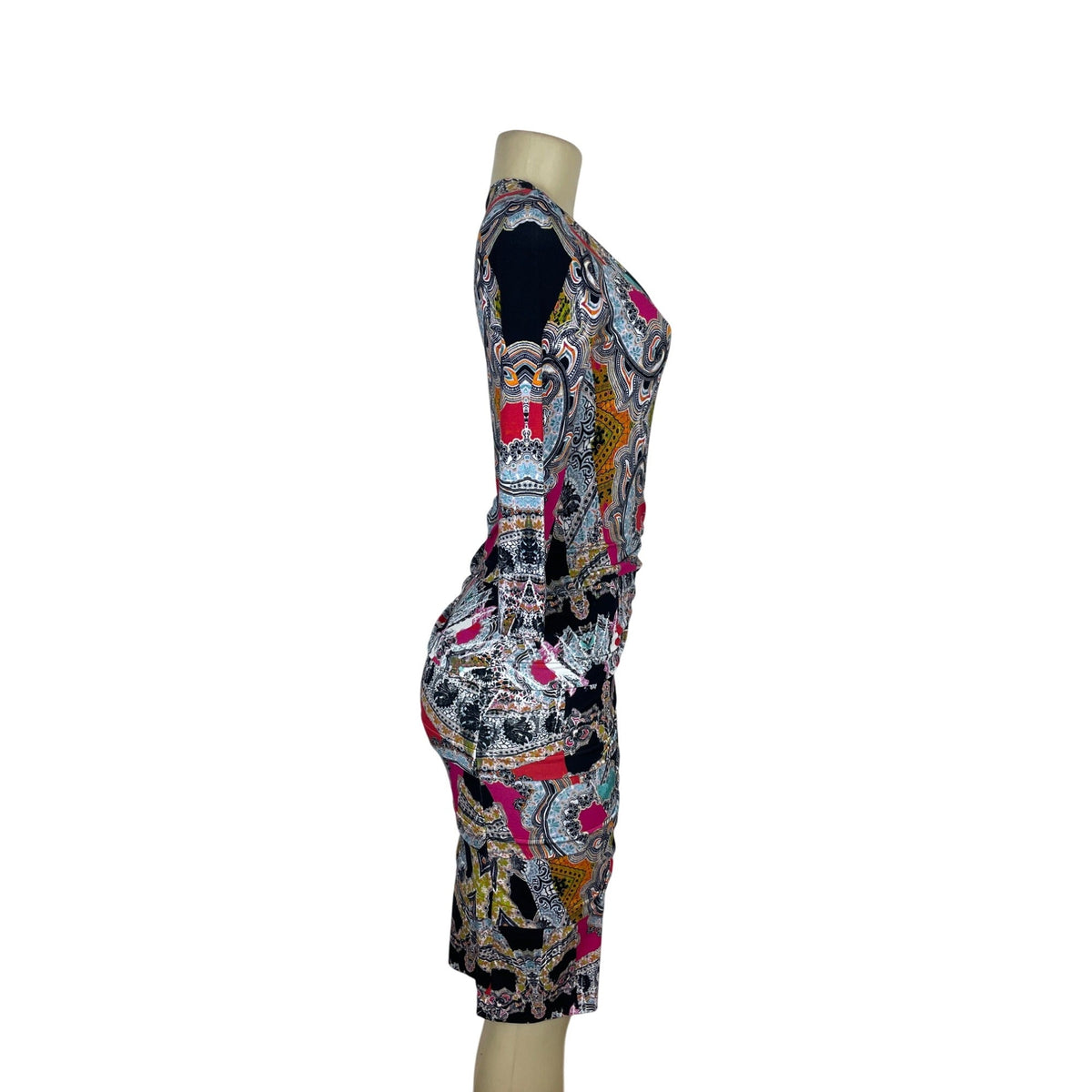 Nicole Miller Collection Multicolor Bodycon Dress Size S- New