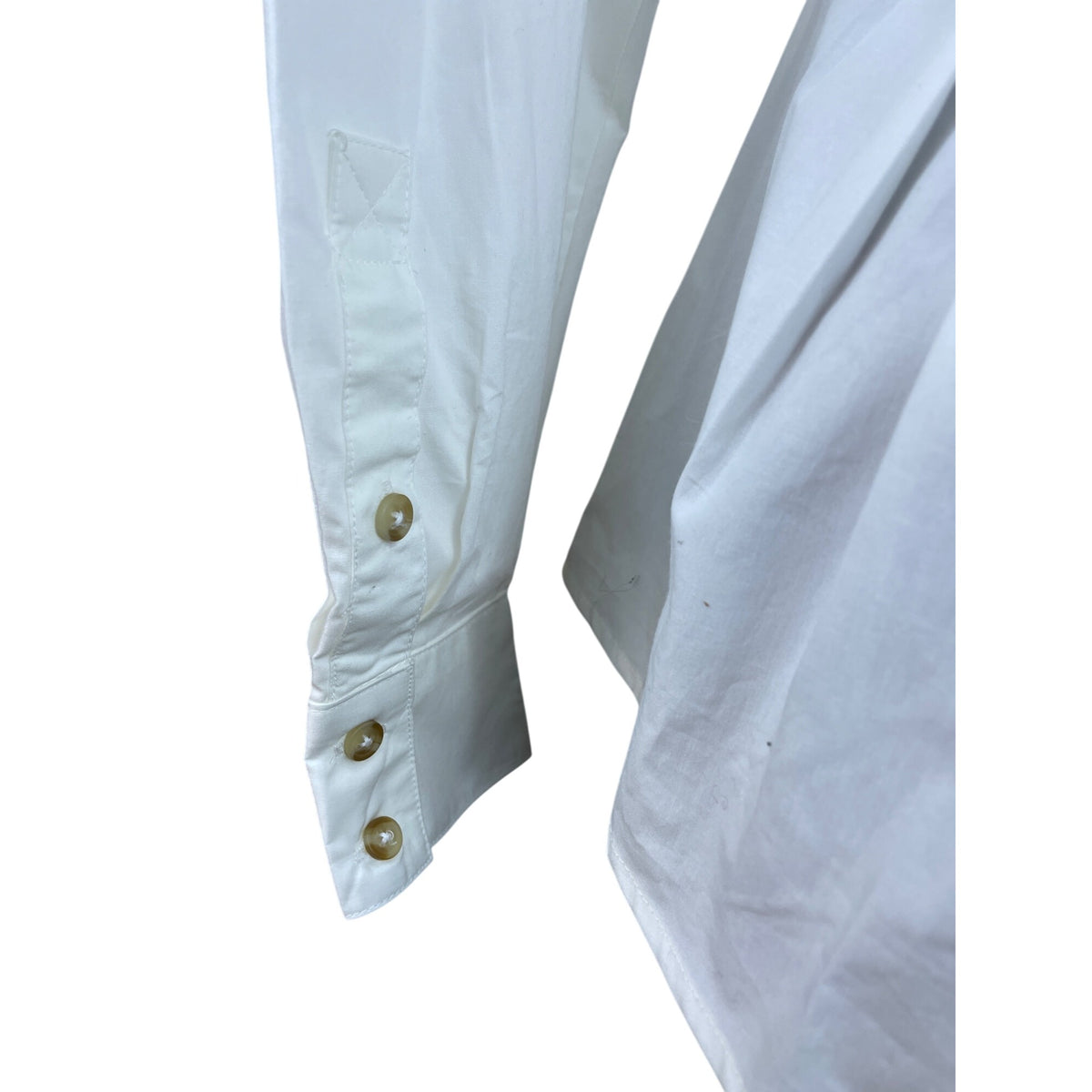 Anthropologie White Women’s Button Down Collared Shirt Sz 6 - New