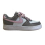 Nike Air Force 1 Women’s Pink & Gray Canvas G2G Lace Up Low Top Sneakers Size 7