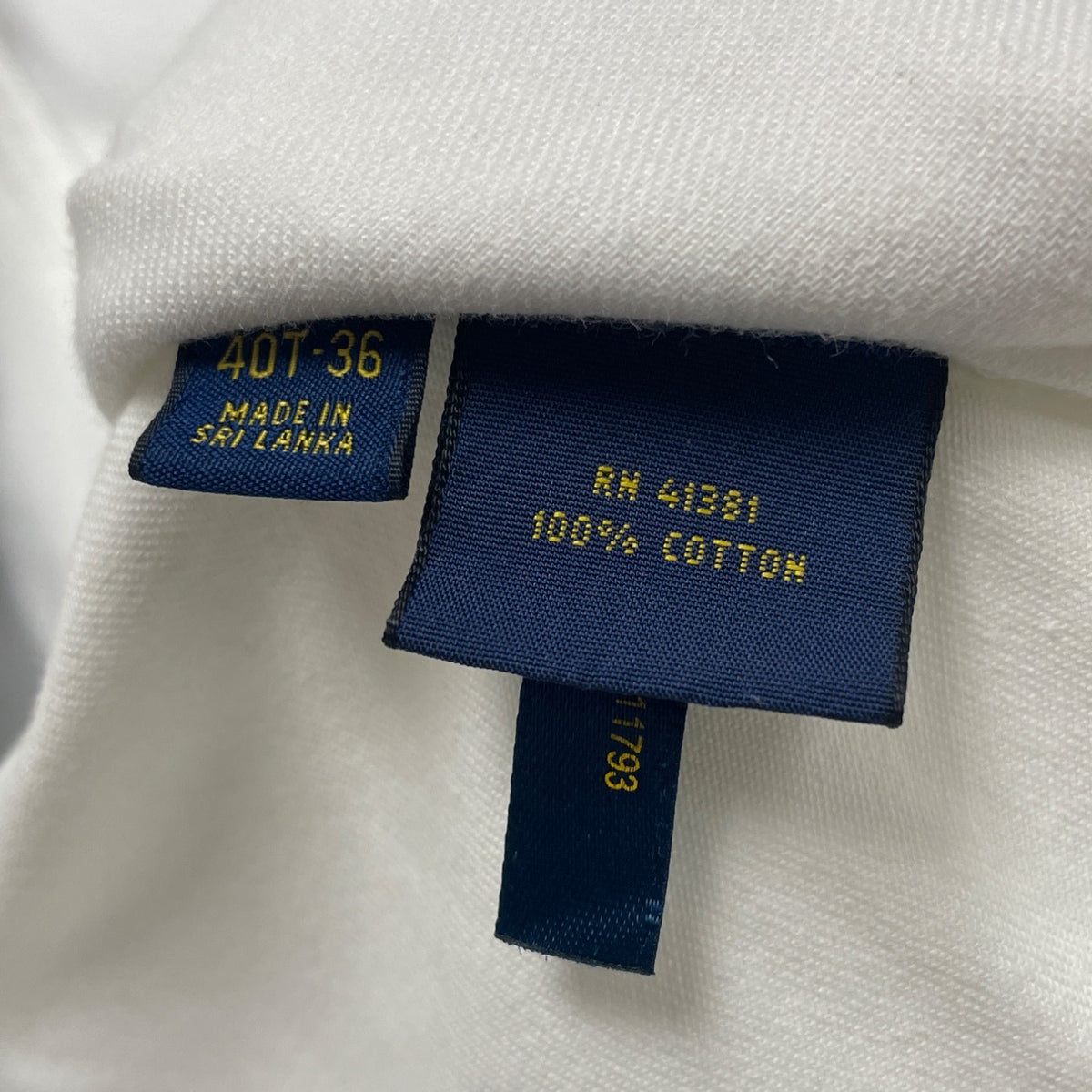 Polo Ralph Lauren Men’s White Dress Pants Flat Front Classic Fit Sz 40T-36 - New