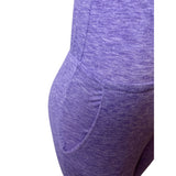 Gorlya Womens Heather Purple Size 8 Sleeveless Jumpsuit With Bow Detail - New